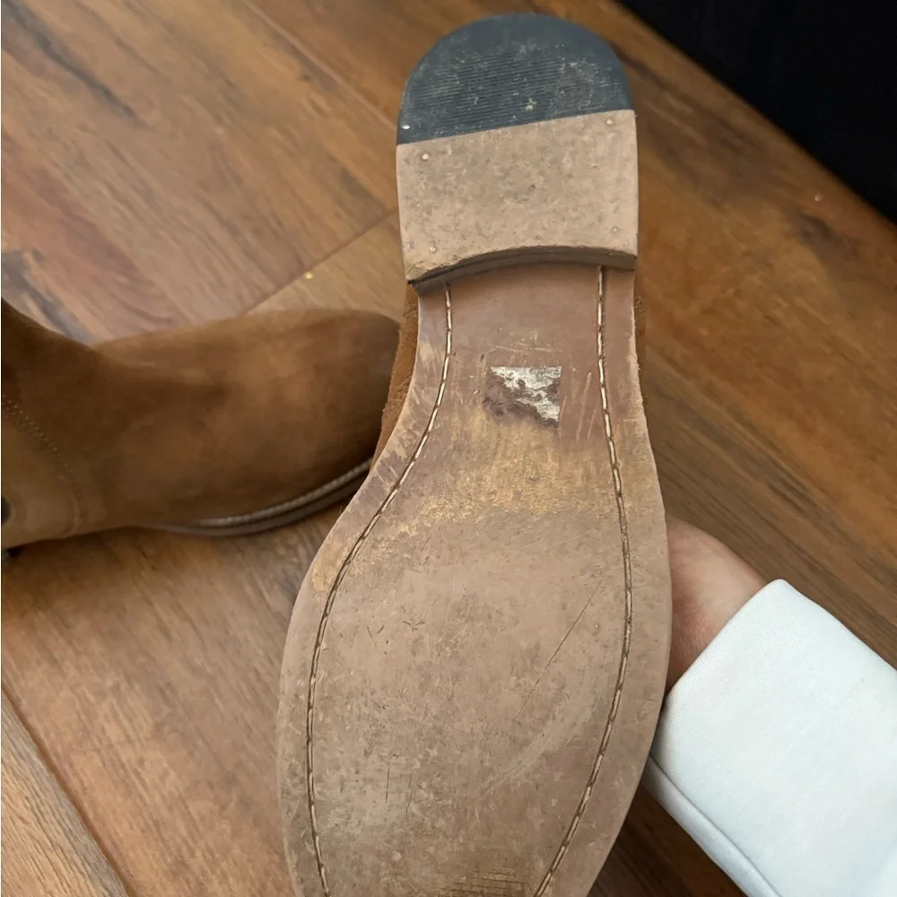 Crevo Men's Denham Chelsea Boots in Chestnut
